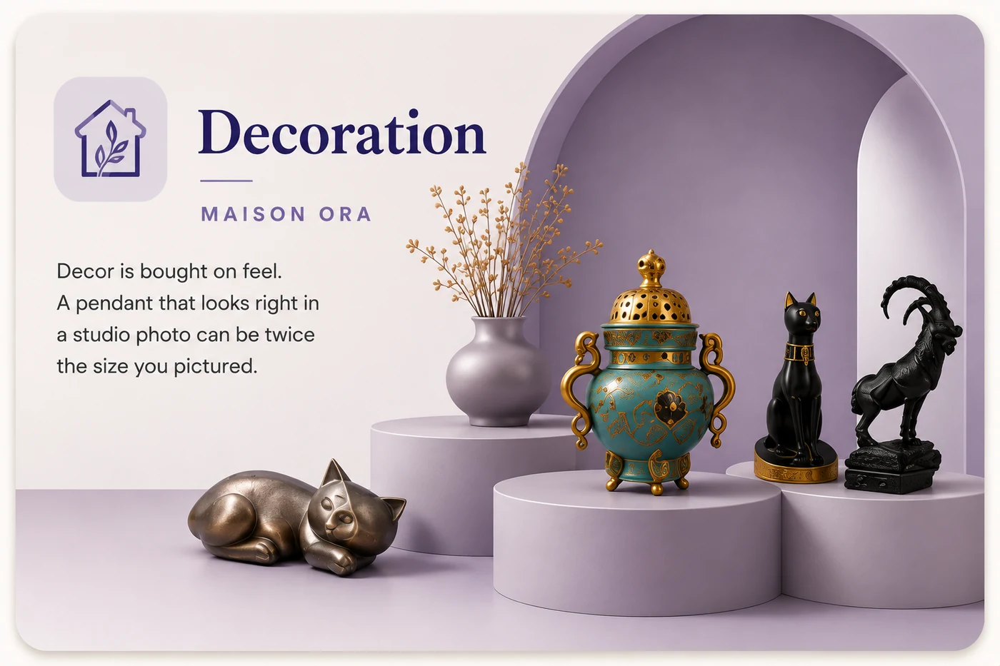 Maison Ora, a decoration AR catalogue
